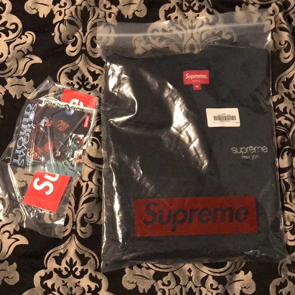 DS SUPREME ROPE STRIPE SHIRT. BRAND NEW NEVER WORN